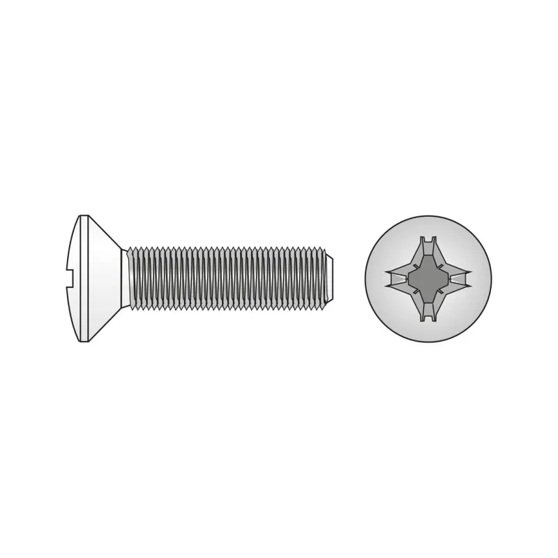 Cumpărături sigure Surub Cap Semiinecat Locas Cruciform 966 Otel Gr.4.8 Zincat-M5 X - Trada Marketplace
