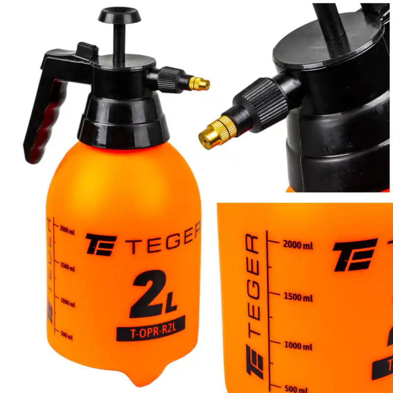 Cel mai vândut Pulverizator manual sub presiune 2 L, de casă și grădină, Teger
