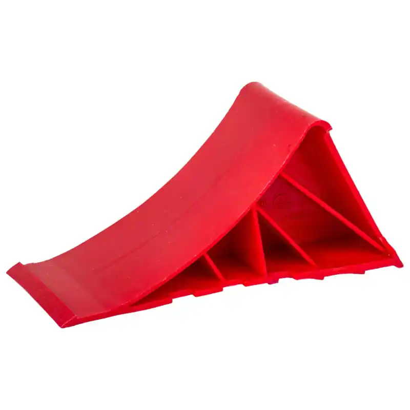 Cale roată siguranță 220 mm fără mâner TÜV roșu Retur ușor