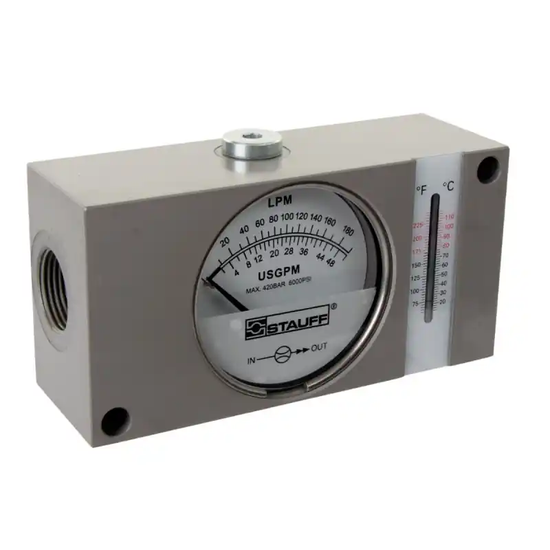 Debitmetru 10-180l 3/4 cu termometru Sdm-750-A-180-T Stauff Noutate