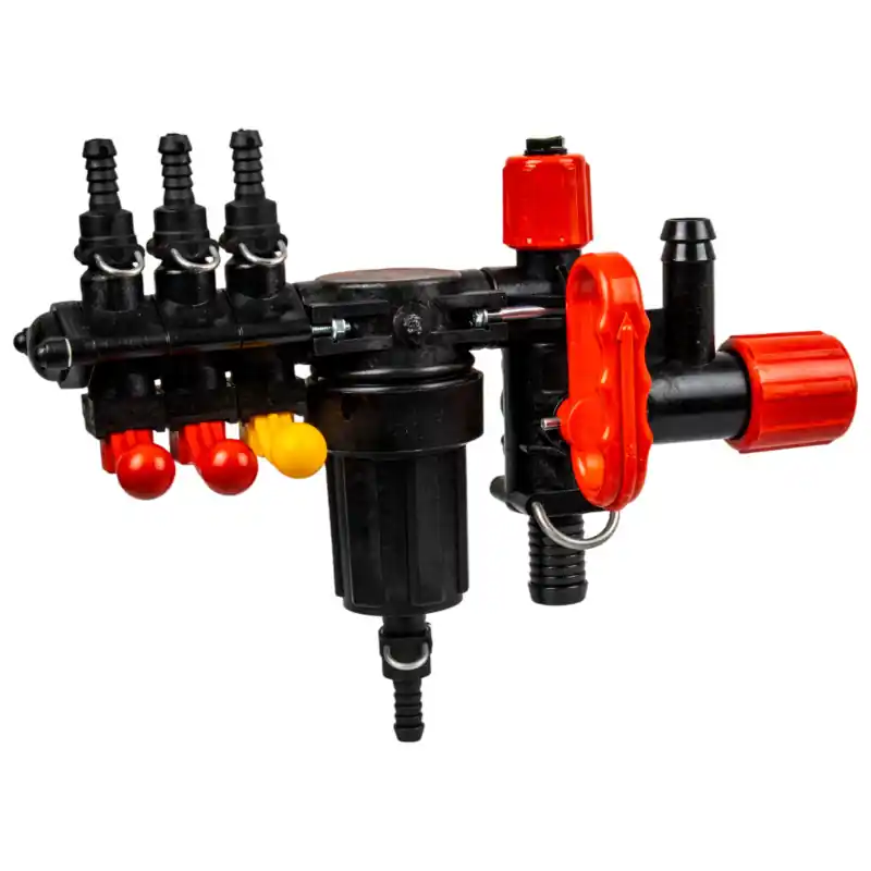 Cumpără acum Distribuitor erbicidator 3 secțiuni cu manetă galbenă