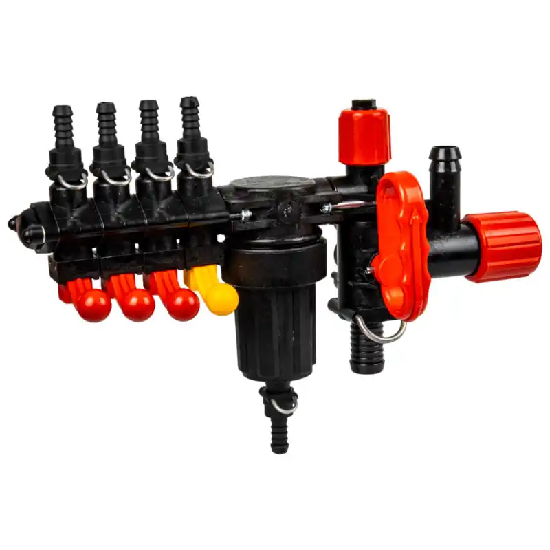 Super ofertă Distribuitor erbicidator4 secțiuni cu manetă galbenă