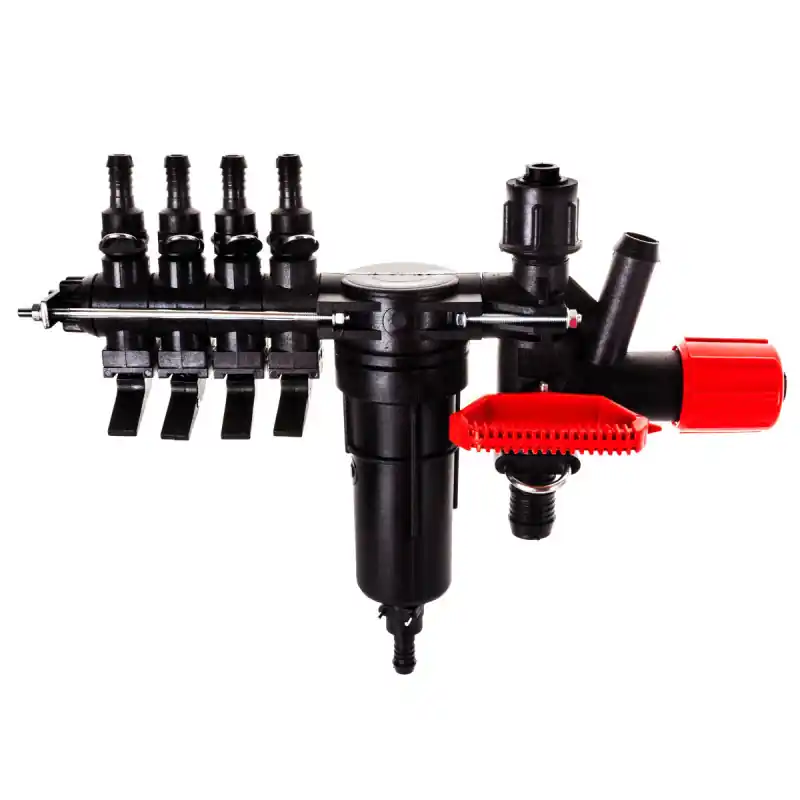 Ultima șansă Distribuitor erbicidator 4 secțiuni cu reglaj presiune și filtru