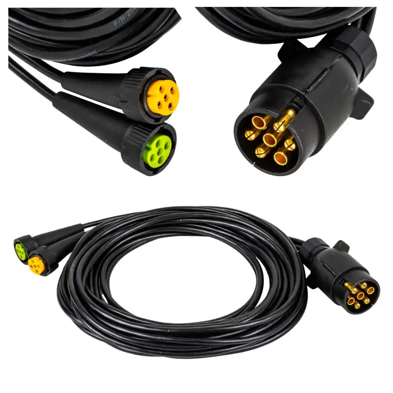 Livrare expres Cablu electric 2x5 mufă 7 pini 5,5 m Kamar