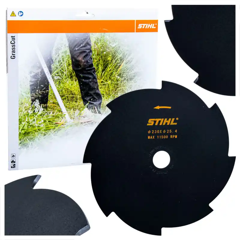 Lamă pentru motocoasă STIHL 230 mm 8z 25,4 mm 67740017133803 Livrare gratuită
