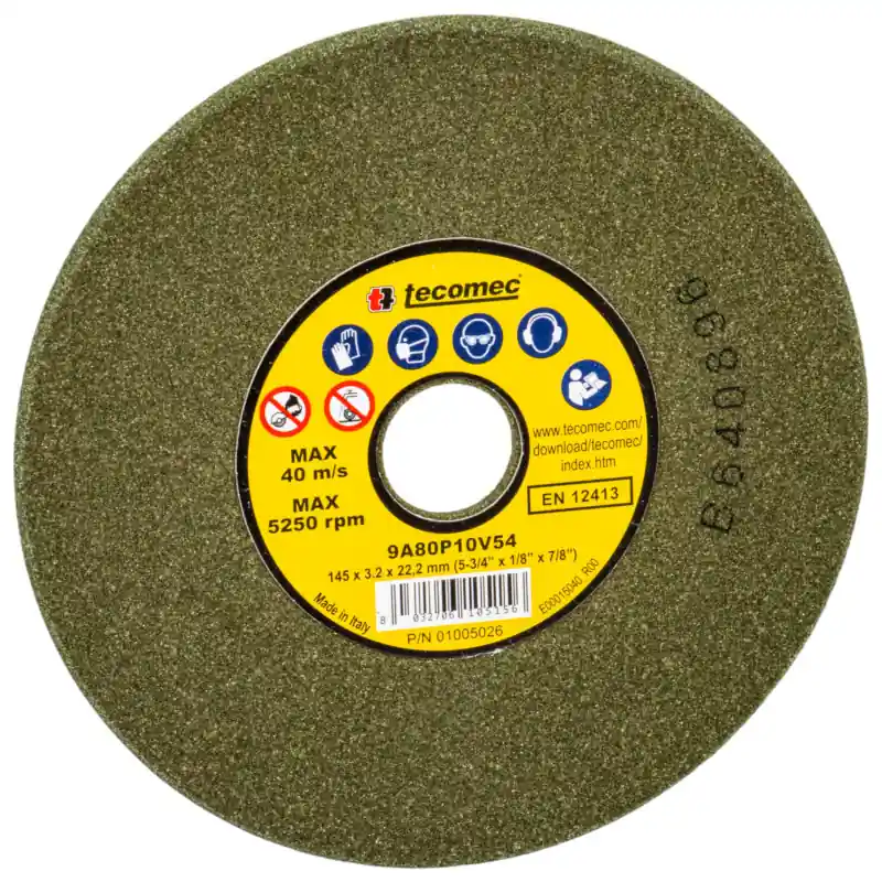 Transport gratuit Disc de ascuțit lanț 145x3.2x22.2 verde