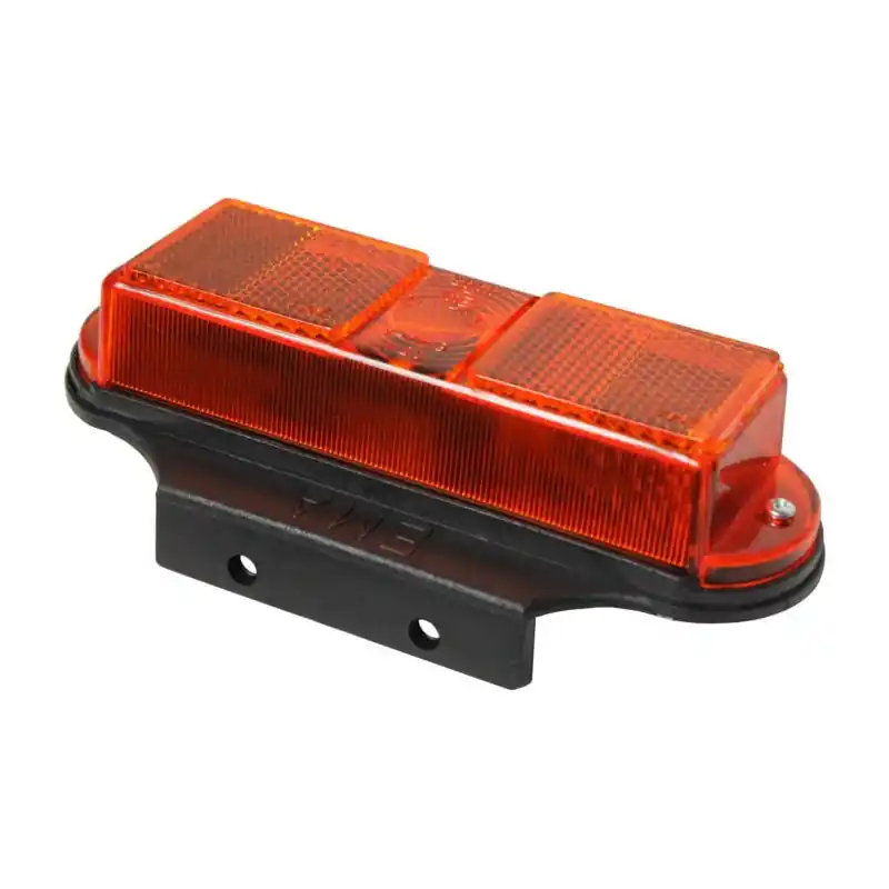 Cumpără acum Lampă gabarit cu bec 12V24V suspendată cu reflector portocalie Horpol