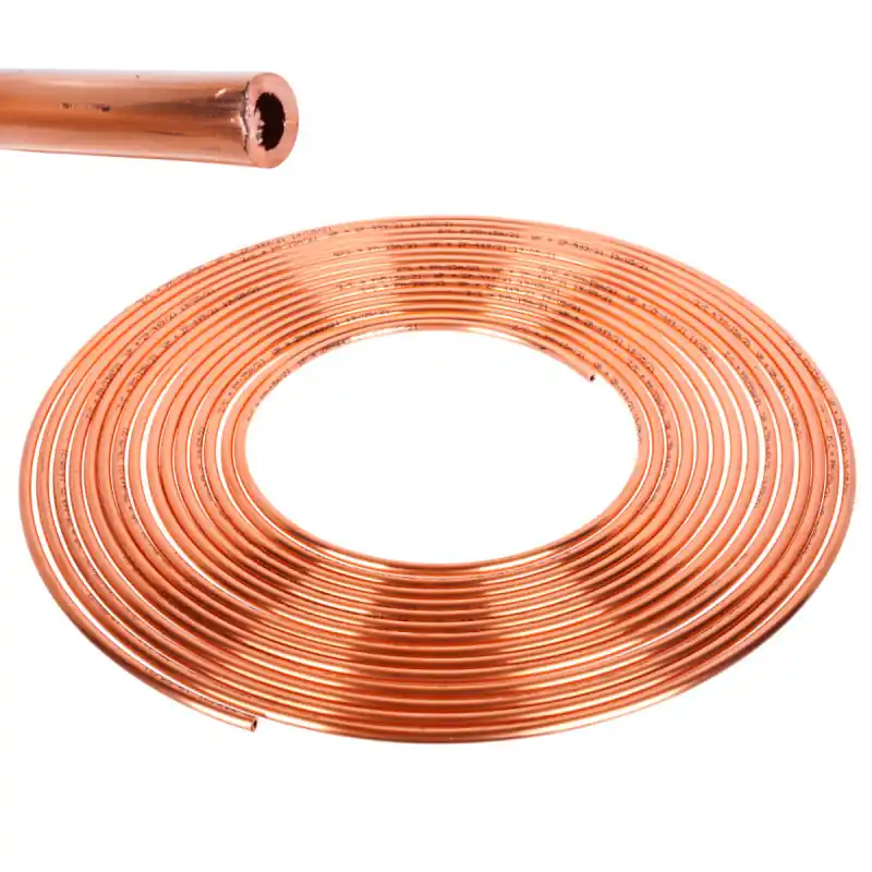 Plată securizată Conductă frână rigidă din cupru 4,75 mm 10 m