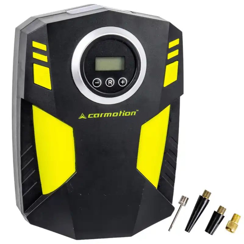 Compresor aer automat 12 V 150 PSI 4 adaptoare cu lanternă Ofertă de sezon