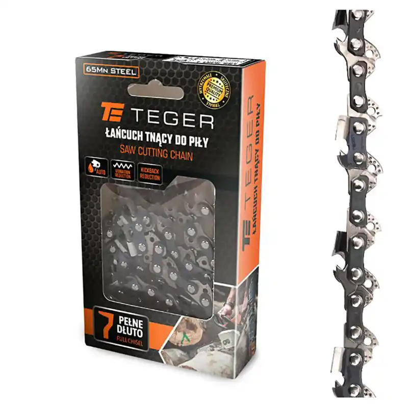 Lanț drujbă 36cm 3/8" 1,3mm 50 zale, daltă completă Teger Comandă acum