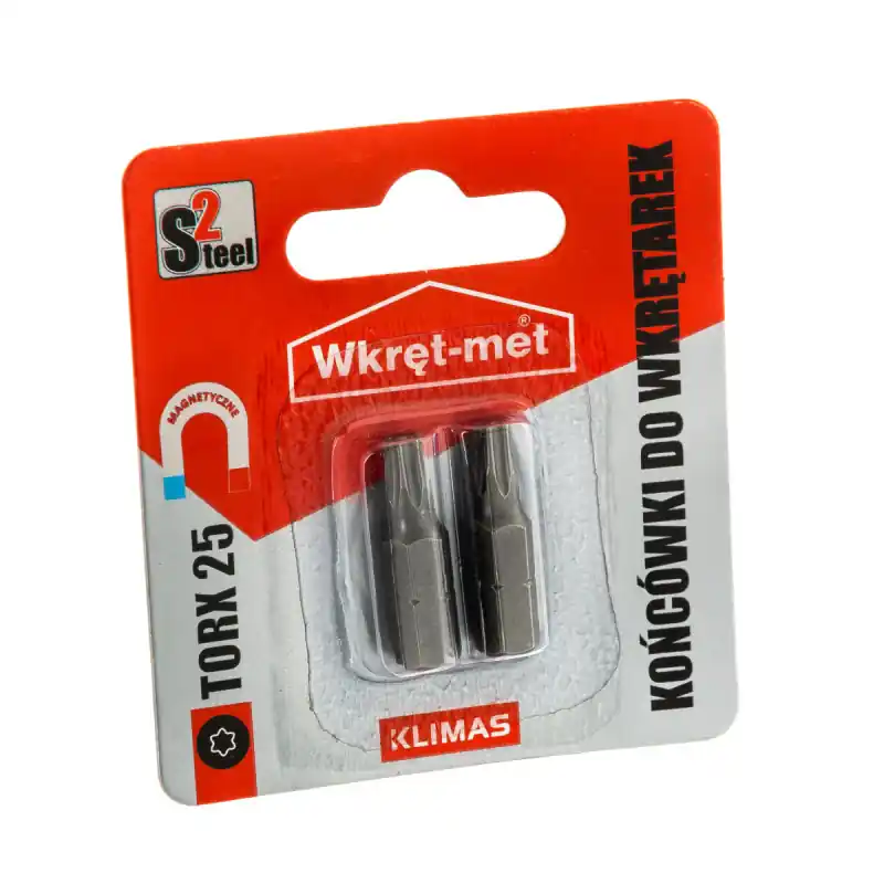 Biți TORX T25 2 buc. TX-25S2 Wkręt-Met Livrare expres