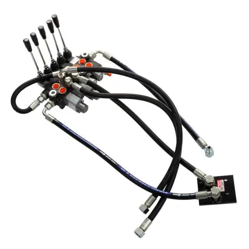 Kit distribuitor hidraulic extern 5 secţiuni 1d 1j 1p 1d 1p C-330 Calitate înaltă