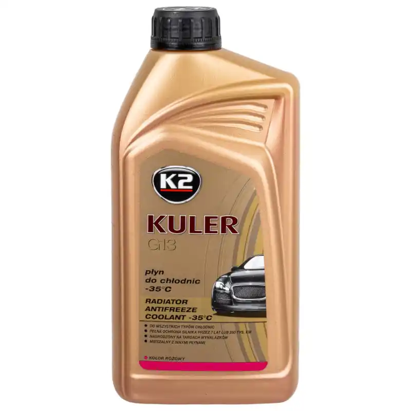 Concentrat antigel/răcire K2 Kuler roz 1 L Super ofertă