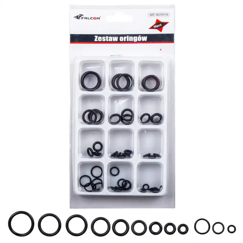 Super ofertă Trusa oringuri 50 el., rezistente la ulei 7–21 mm Bau-Tec