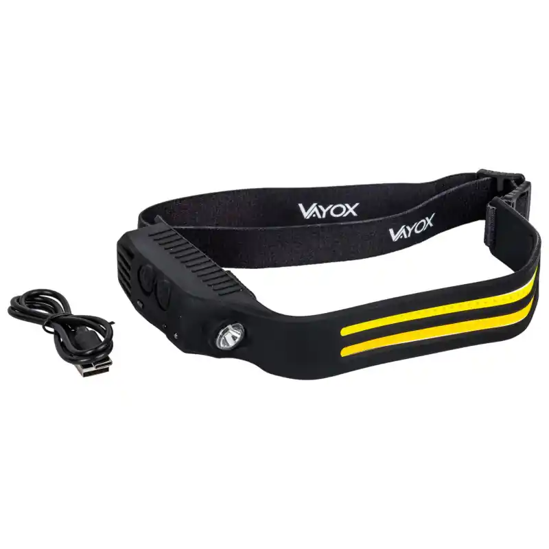 Cel mai vândut Lampă frontală pe acumulator LED 300lm Vayox