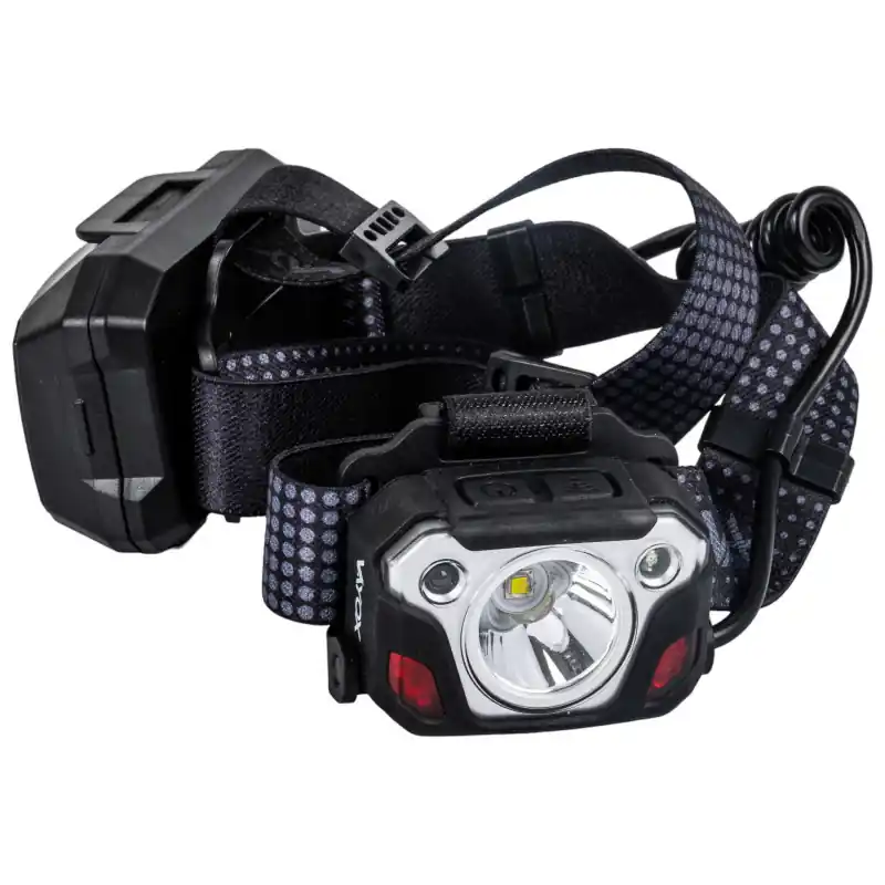 Disponibil imediat Lampă frontală LED cu senzor de mișcare USB 1200lm Vayox