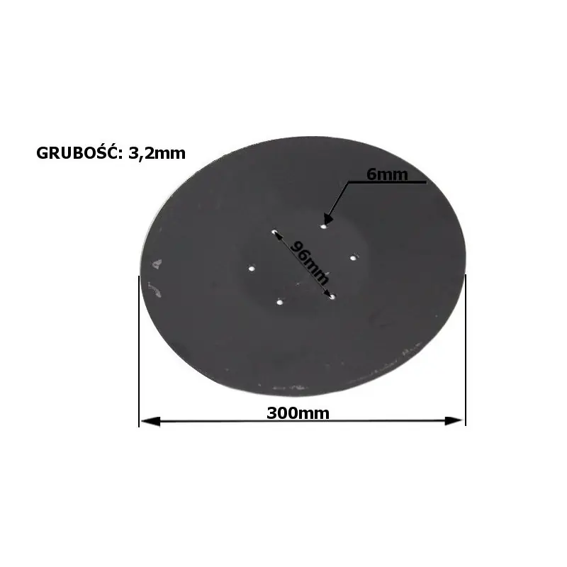 Vezi acum Disc neted taler redlică cu teșitură, marcator 6 găuri 9430060960