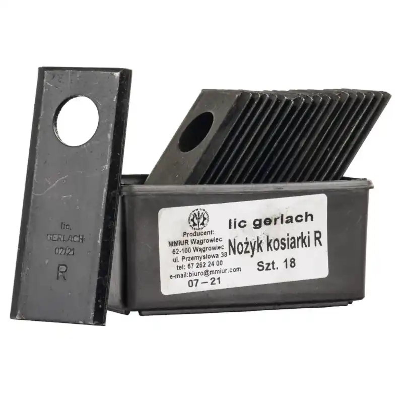 Transport gratuit Cuțite cositoare rotativă Gerlach 94x40x3mm 18 buc. 5036010450