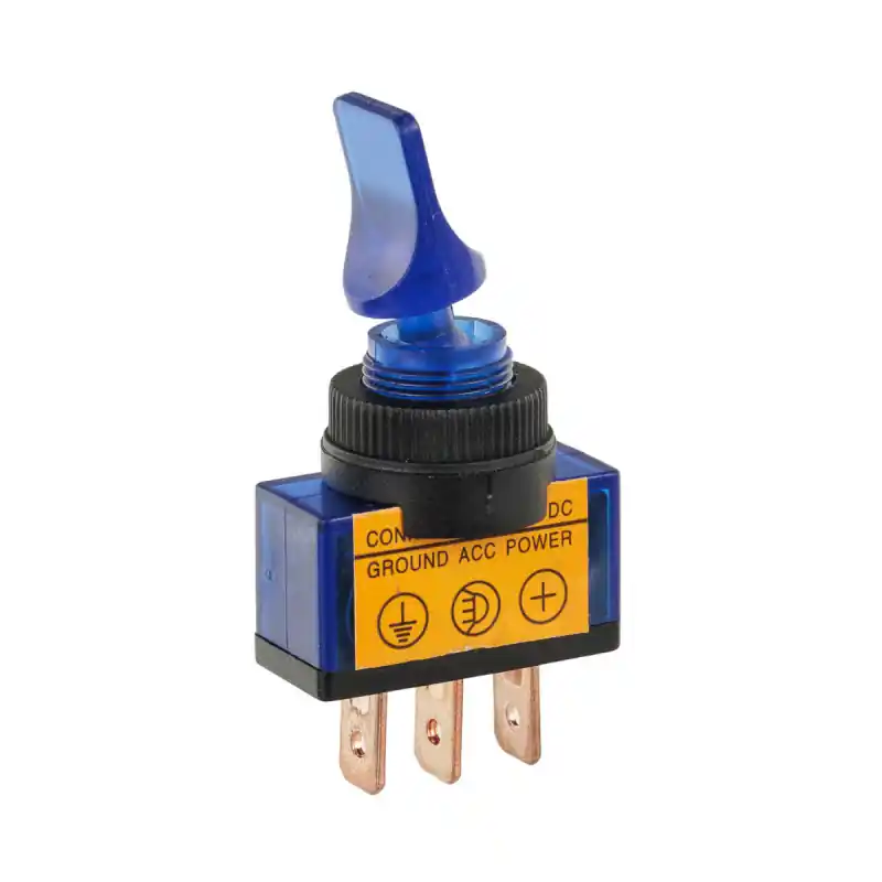 Comutator 0-1 12v Iluminare de fundal Asw-14d Blue P960 Reducere de preț