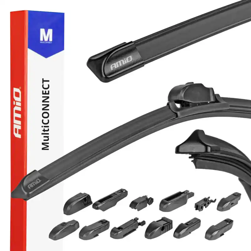 Lamă ștergător Multiconnect 21" 530 mm 12 adaptoare Amio Reducere de preț