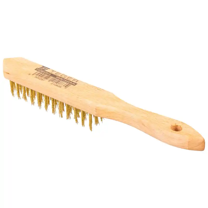 Cel mai vândut Perie de sârmă alamă 3 rânduri Teger