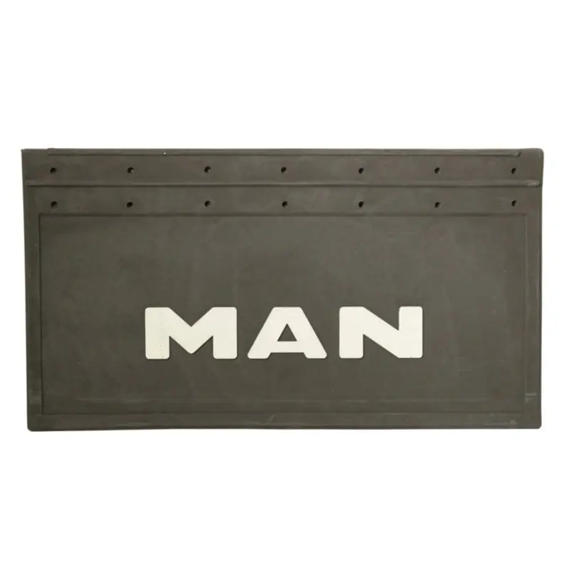 Premium Apărătoare de noroi spate cu inscriptionare MAN 650x350mm