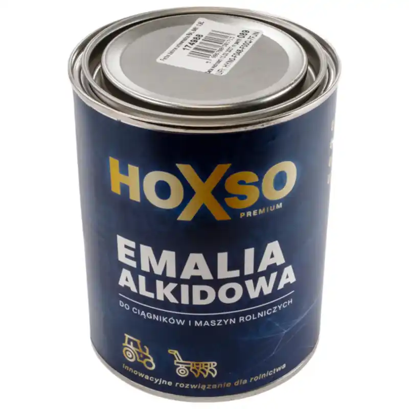 Ultima șansă Email alchidic pentru utilaje și tractoare | verde RAL 6461 | uscare rapidă | 0,8 l | HOXSO