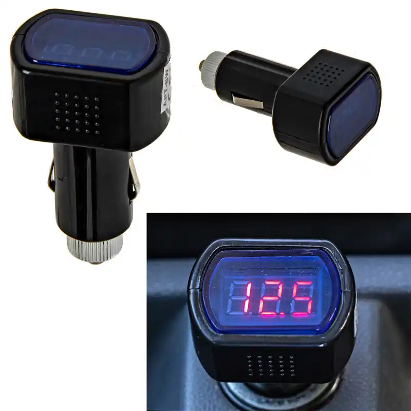 Cumpără online Voltmetru Tester de baterie 12v 24v