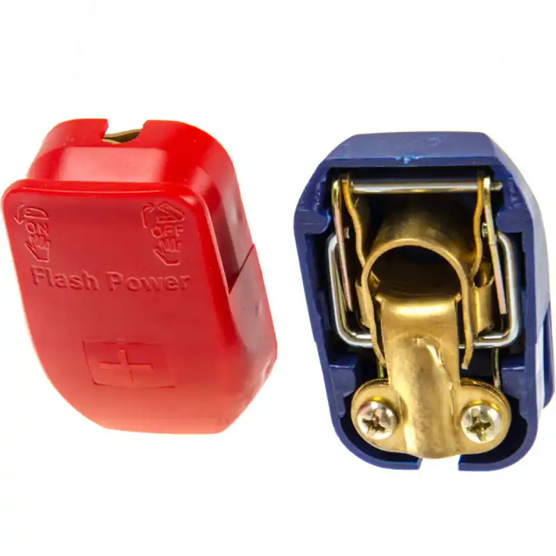 Promoție Borna de baterie cu auto-strângere cu capace