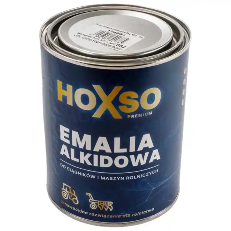 Email alchidic pentru utilaje și tractoare | albastru RAL 5322 | uscare rapidă | 0,8 l | HOXSO Vezi acum