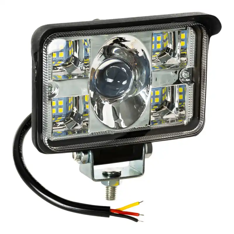 Lampă de lucru LED 45W 12V 24V 3360lm lumină difuză și concentrată Combo Plată securizată