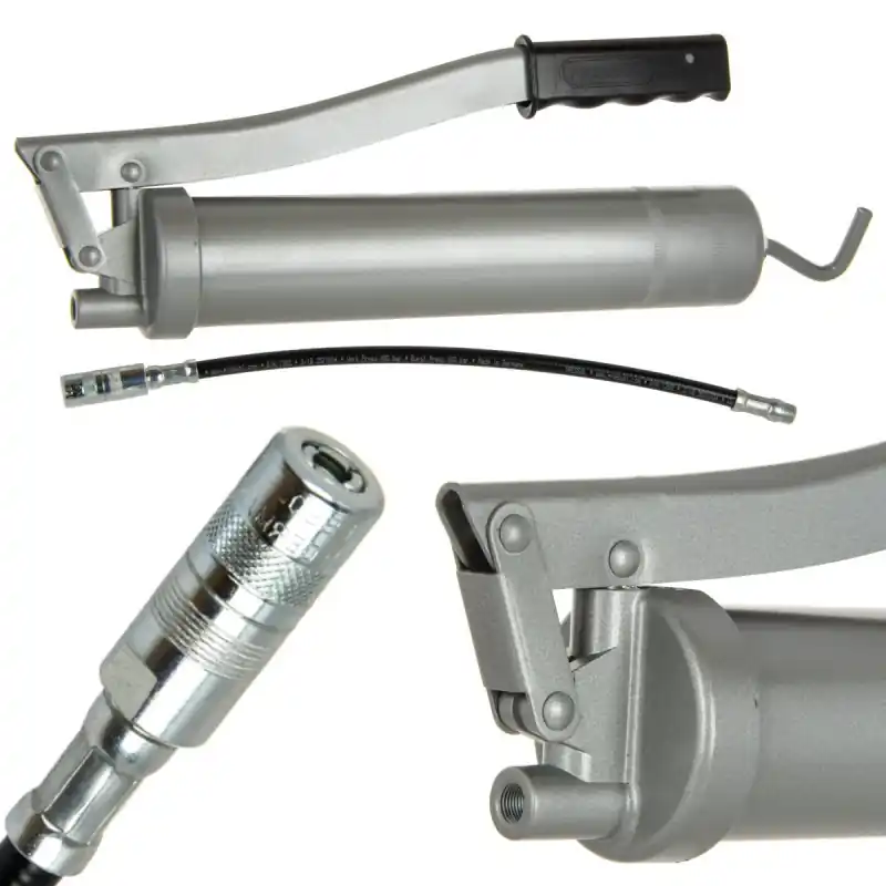 Reduceri Pompă de gresare manuală 0,5l M10x1 cu furtun Pressol