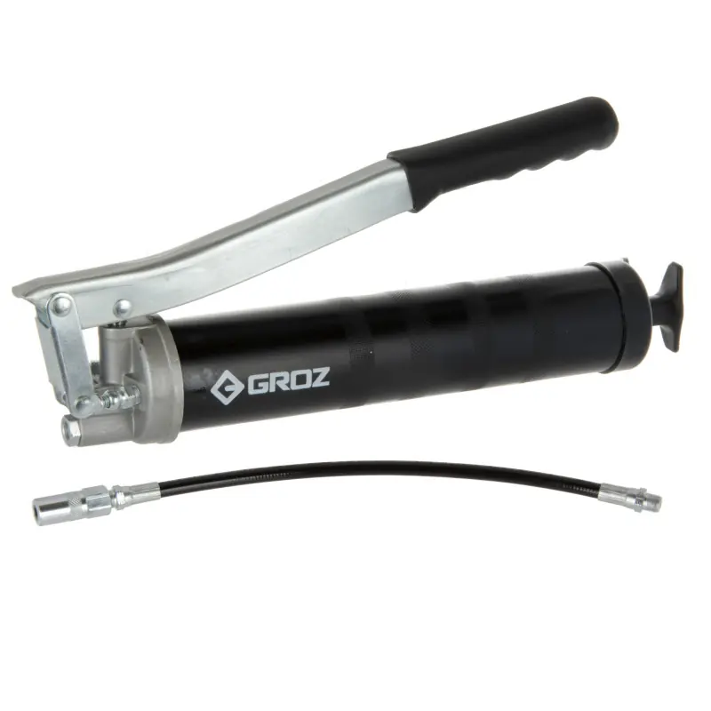 Cumpără acum Pompă de gresare manuală 400g cu furtun HD Groz
