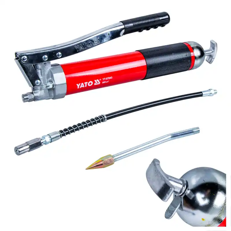 Pompă de gresare manuală 800ml towotnică ranforsată Yato YT-07043 Reducere specială