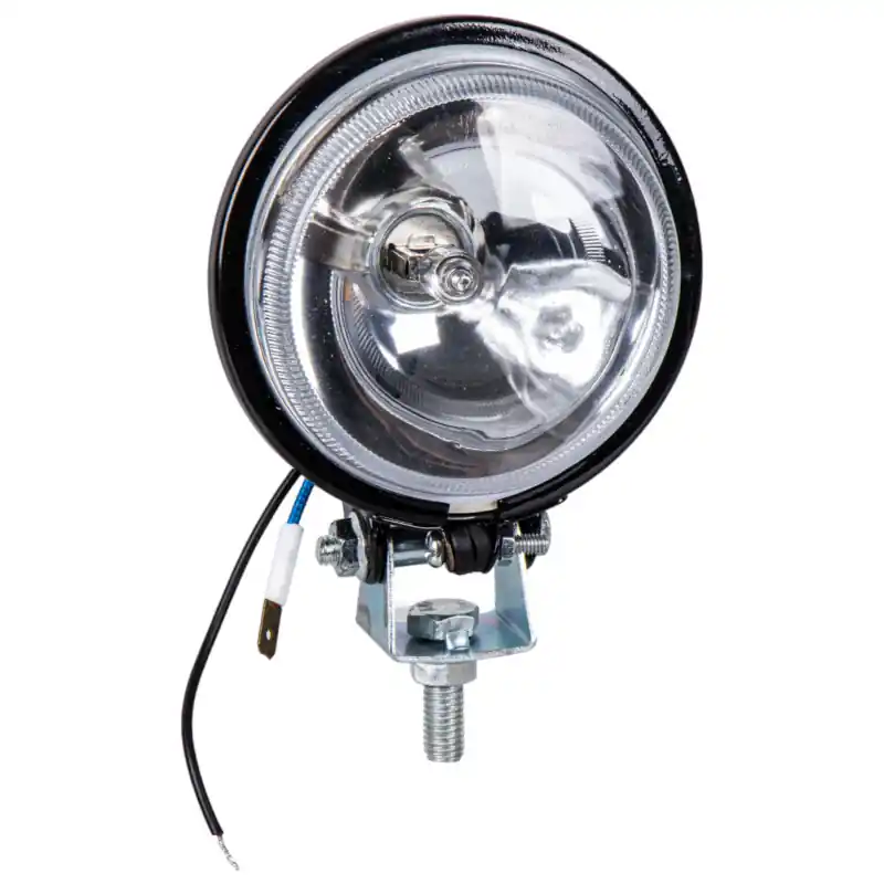 Lampă de lucru rotundă din metal + bec H3 12V 55W Livrare gratuită