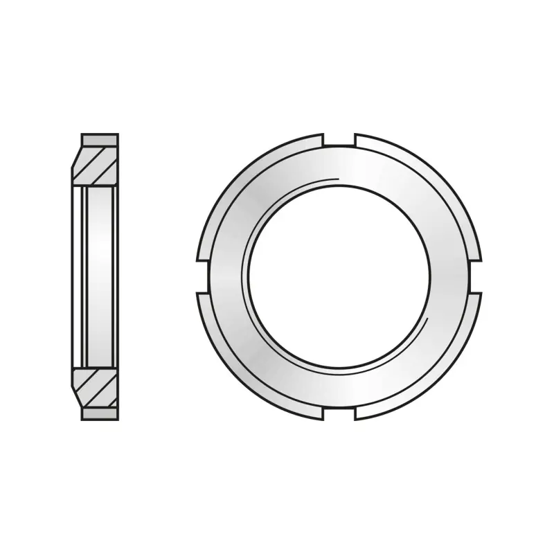 Cumpărături sigure Piulita Rotunda Caneluri 1804 Otel-M12 X 1.5 Oferta Pret - Trada - Trada Marketplace
