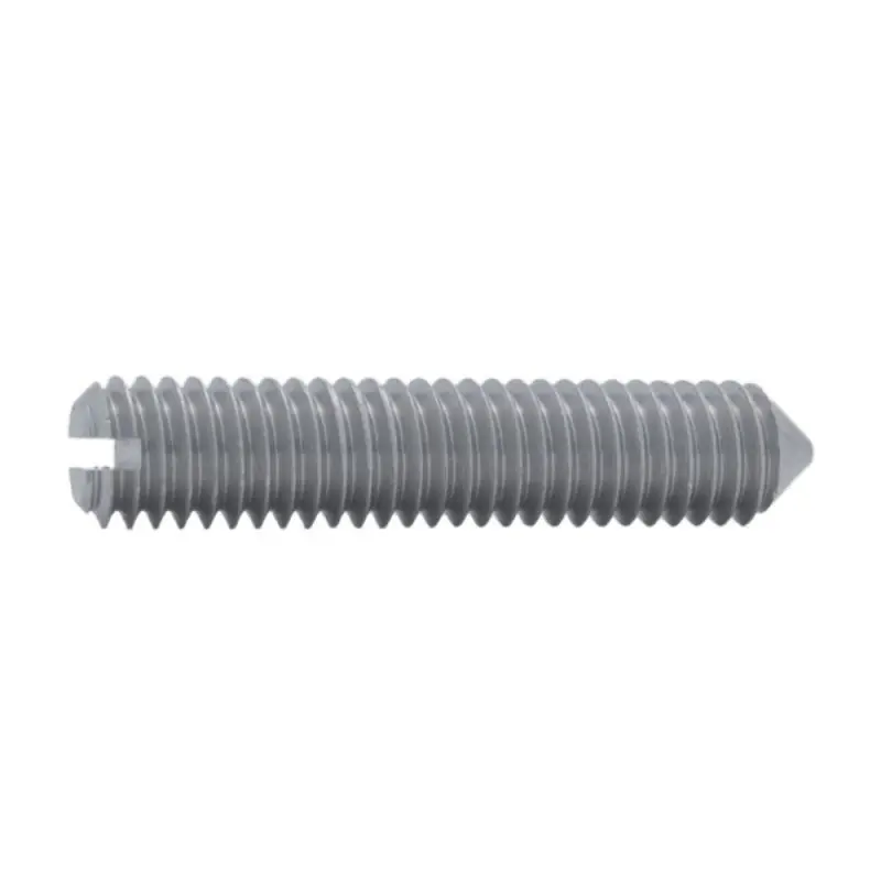 Stift Filetat cu Crestatura si Varf DIN 553, Otel Grupa 5.8, M5 - Trada Marketplace Disponibil imediat