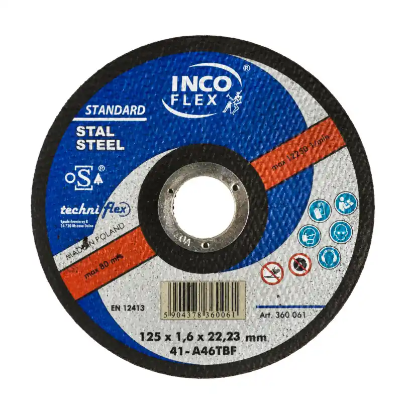 Disc de tăiere pentru metal 125 1.6 T1A Inco FLEX Super ofertă