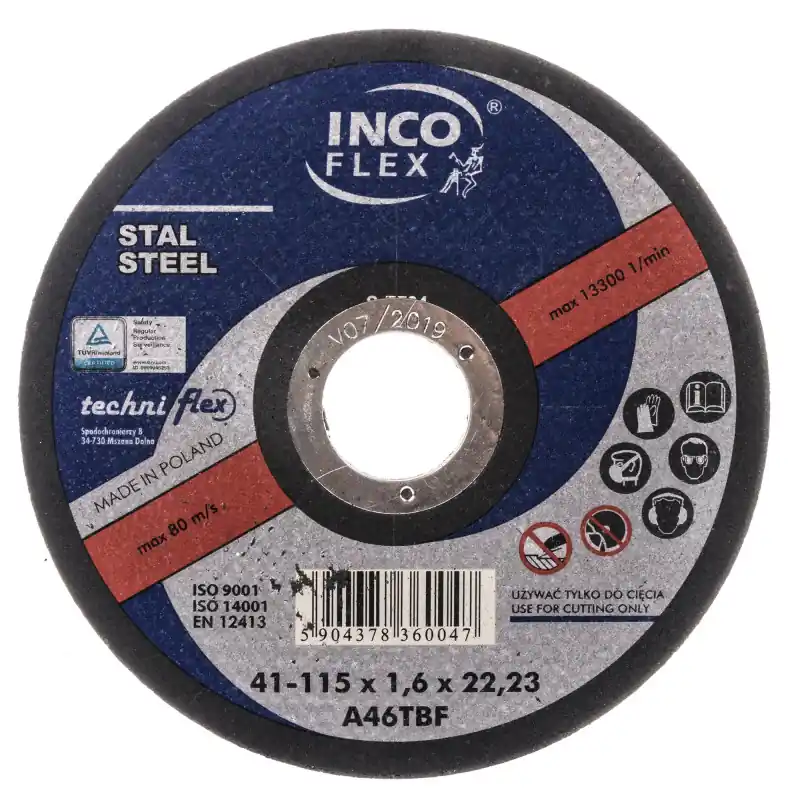 Transport gratuit Disc de tăiere din oțel t1a 115x1.6x22