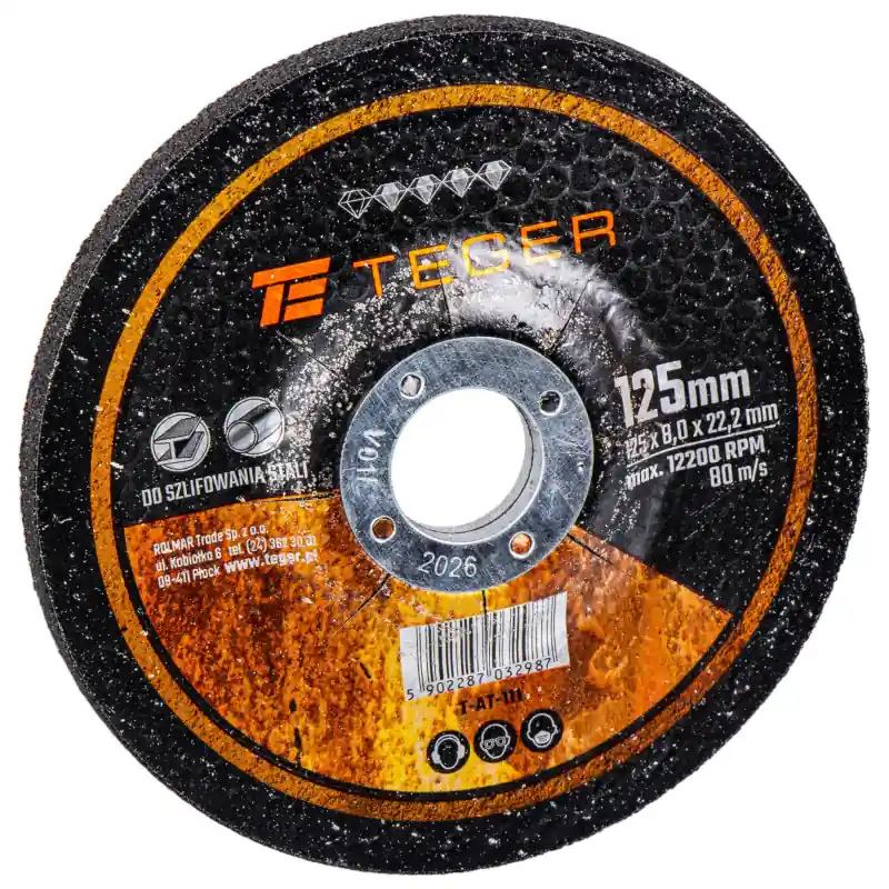 Bestseller Disc de șlefuit metalic Teger 125x8x22.2mm