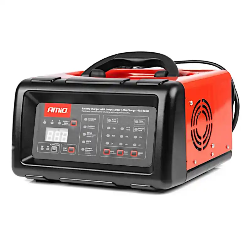 Vezi acum Redresor digital 12 V 6 V 20 A cu pornire Booster Jump Amio