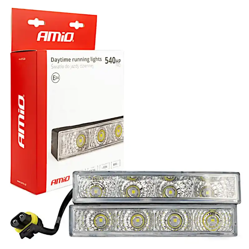 Lumini de zi LED 800 lm 12V 24V PRO Amio Promoție
