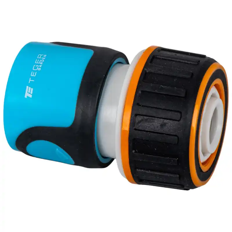 Cuplă rapidă pentru furtun de grădină 3/4", TEGER Ofertă de sezon