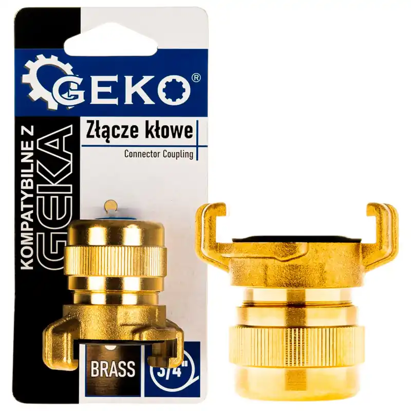 Reducere specială Conector furtun cu gheare de 3/4" compatibil cu sistemul GEKA