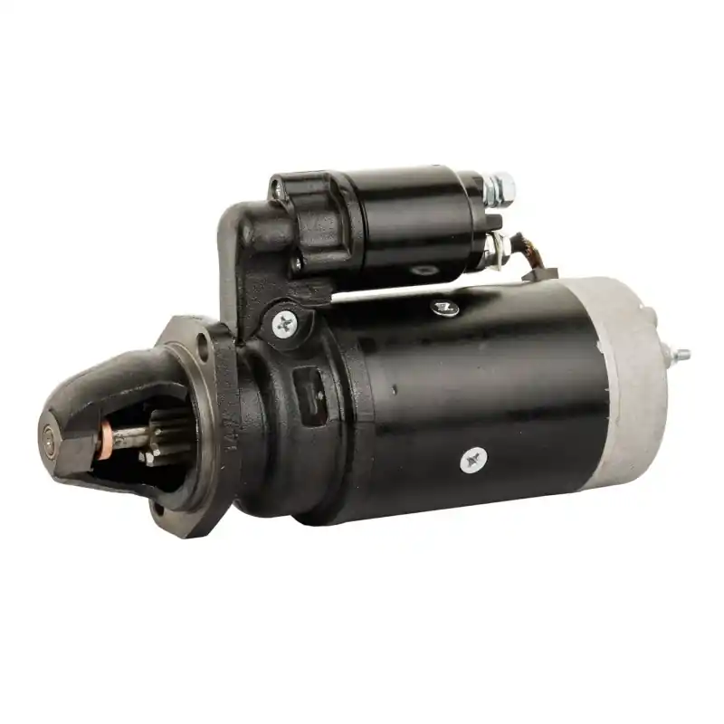 Retur gratuit ELECTROMOTOR DEUTZ 12V 3,0kW 9 dinți DOUĂ ORIFICII DE PRINDERE echivalent 9144820 11130898