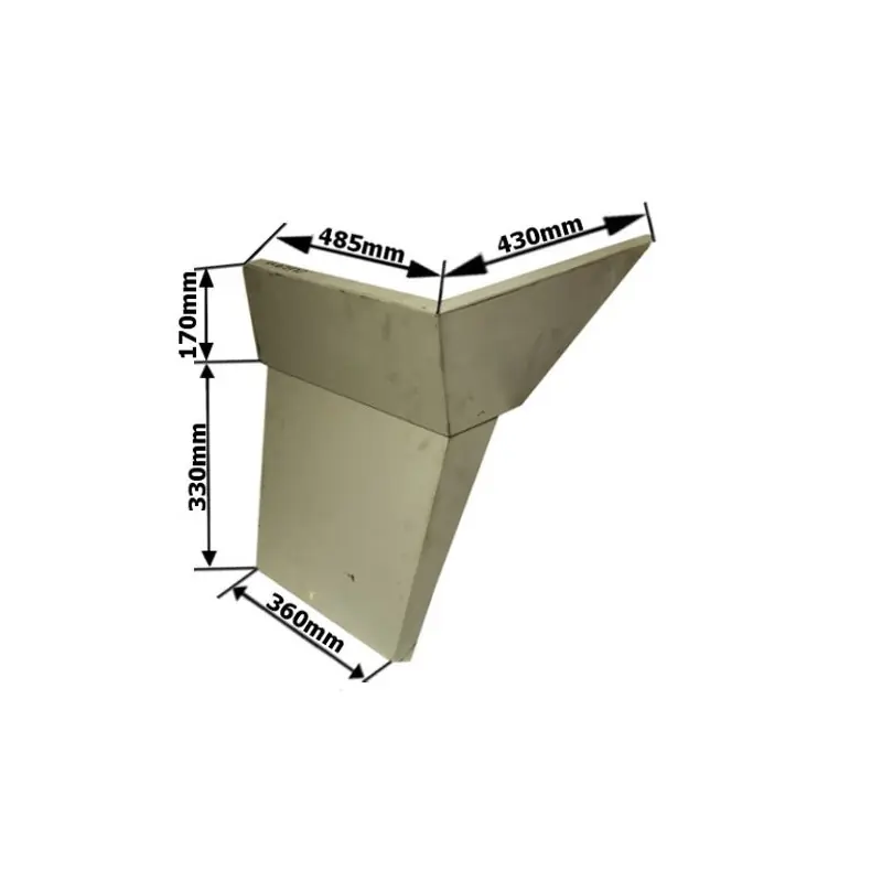 Mai ieftin Apărătoare noroi 48cm dreapta Zetor 57187970