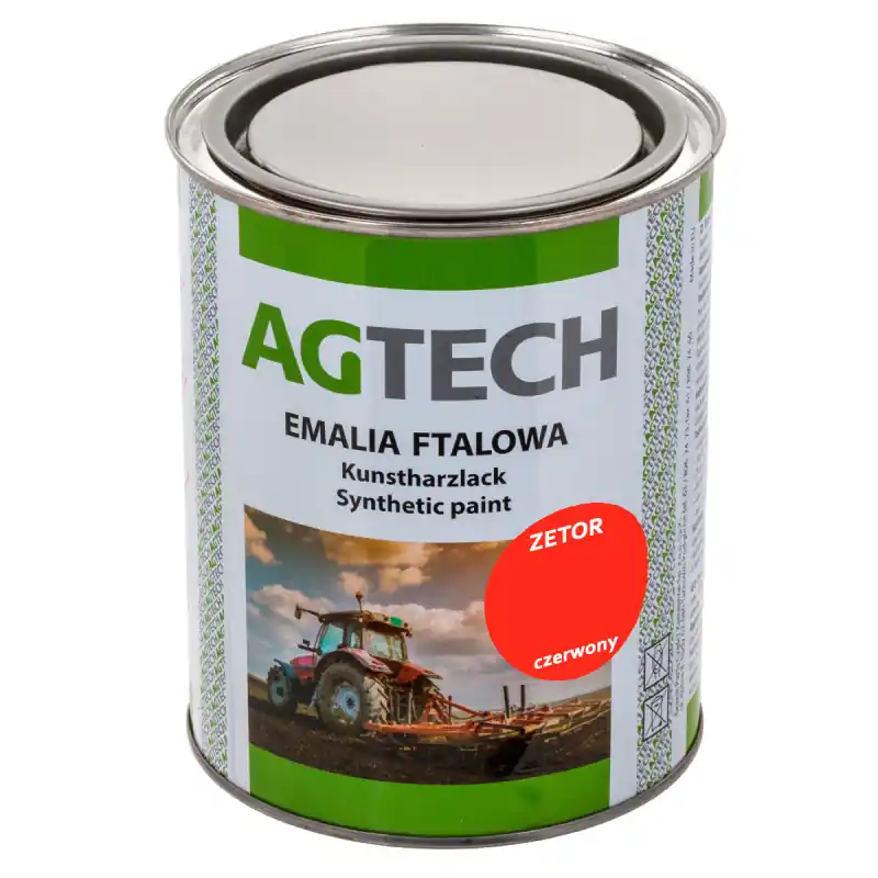 Vopsea Zetor Ursus Red 0,8l Agtech pentru capotă și gardă de noroi Reducere specială