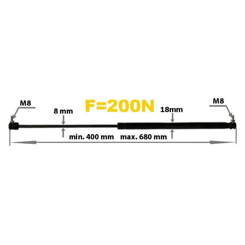 Amortizor cu gaz Zetor 53369904 53369912 Ofertă specială