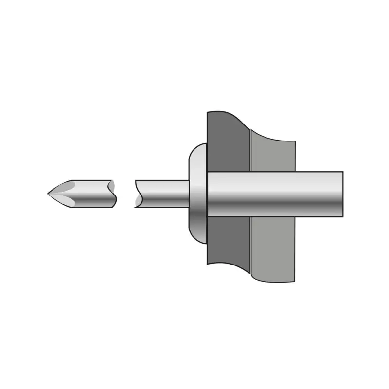 Preț redus Pop-nituri Etanse Cap Bombat Aluminiu Otel-6.4 X 12.5 Oferta Pre - Trada Marketplace