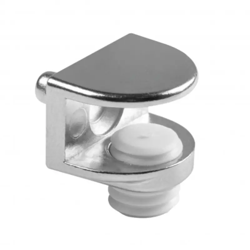 Suport Polita Sticla cu Stift Model B48, 4-8 mm, Finisaj Crom Lu - Trada Marketplace Premium